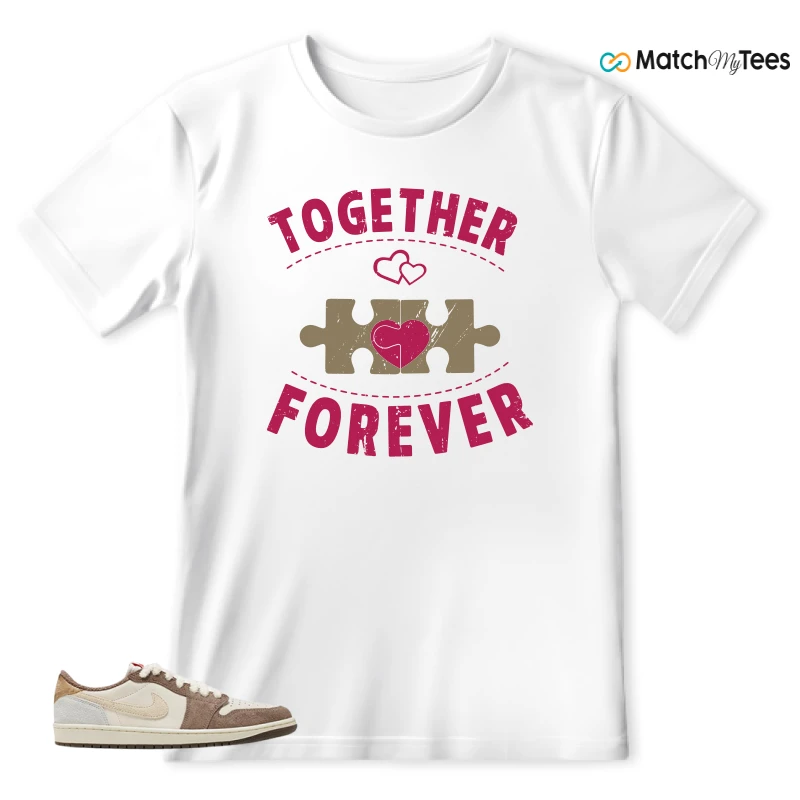 NIKE AIR JORDAN 1 RETRO LOW OG YEAR OF THE RABBIT SNEAKER Matching Tees t-shirt