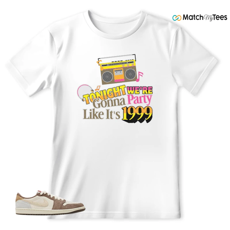 NIKE AIR JORDAN 1 RETRO LOW OG YEAR OF THE RABBIT SNEAKER Matching Tees t-shirt