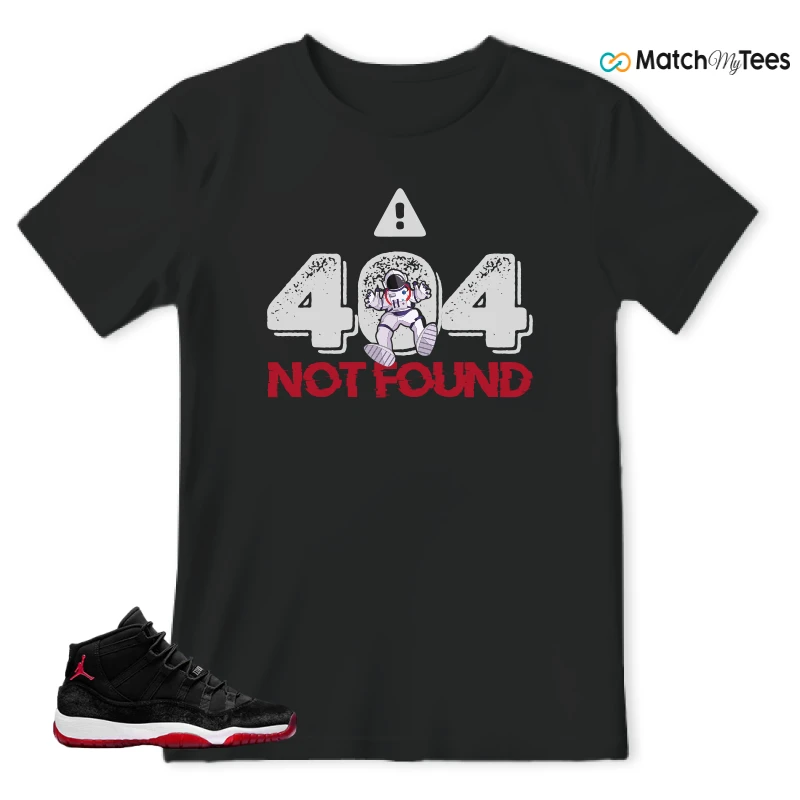 NIKE AIR JORDAN 11 BRED VELVET WMNS SNEAKER Matching Tees t-shirt
