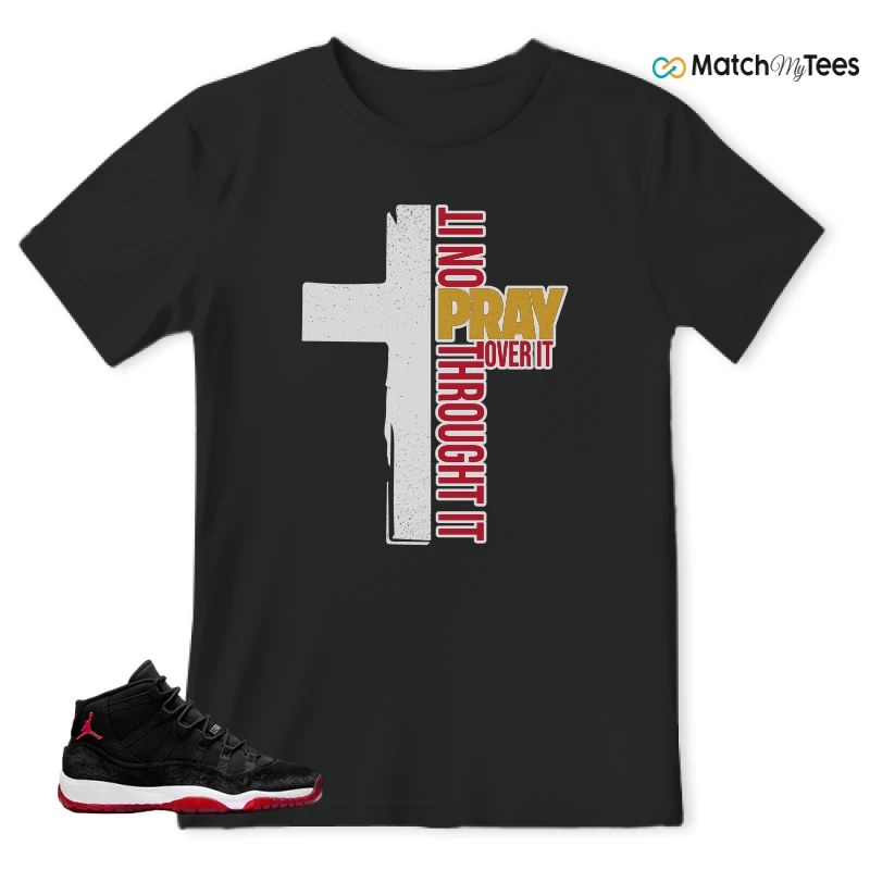NIKE AIR JORDAN 11 BRED VELVET WMNS SNEAKER Matching Tees t-shirt