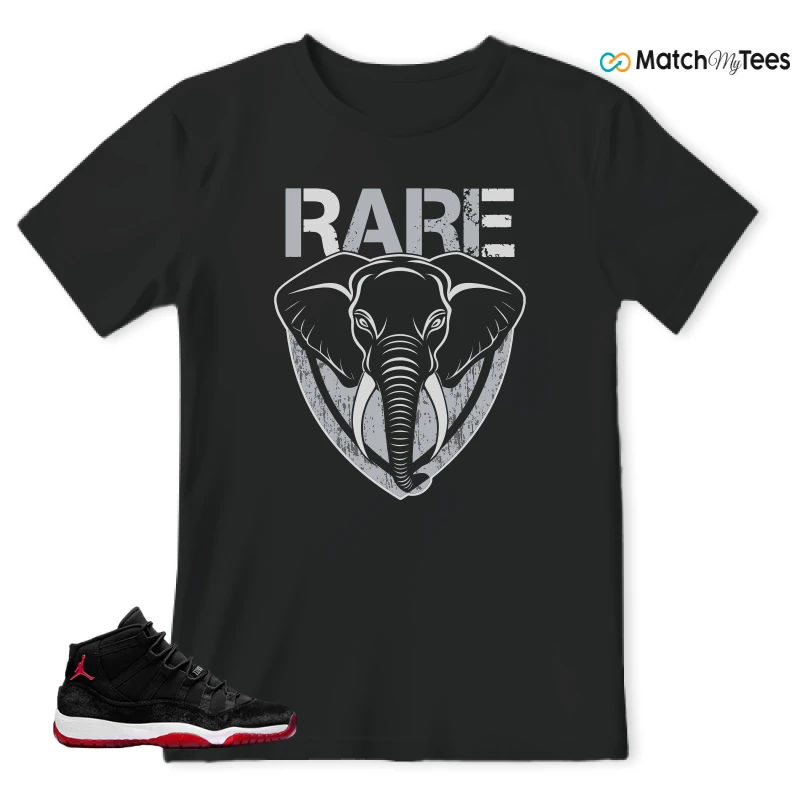 NIKE AIR JORDAN 11 BRED VELVET WMNS SNEAKER Matching Tees t-shirt