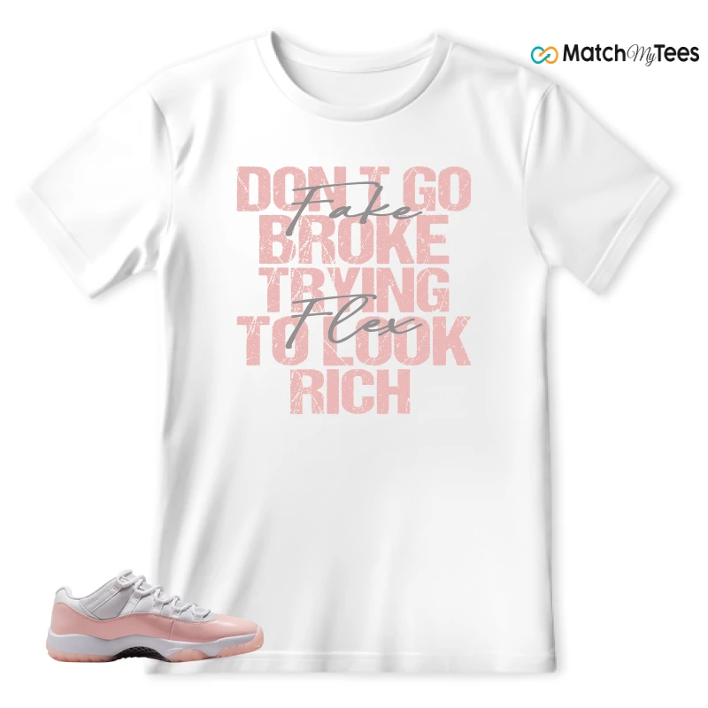NIKE AIR JORDAN 11 LOW LEGEND PINK WMNS SNEAKER Matching Tees t-shirt