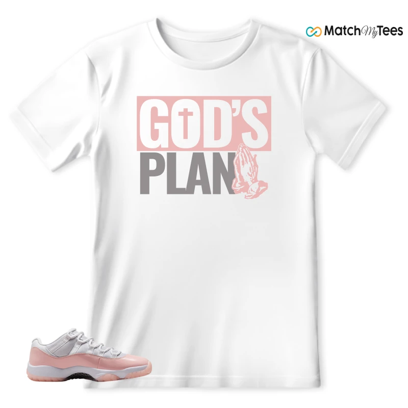 NIKE AIR JORDAN 11 LOW LEGEND PINK WMNS SNEAKER Matching Tees t-shirt