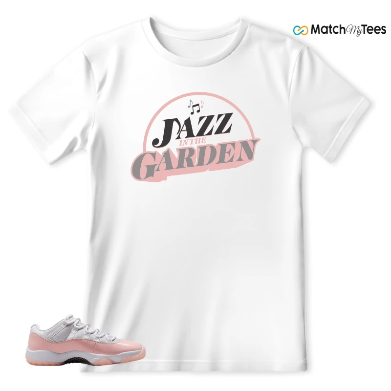 NIKE AIR JORDAN 11 LOW LEGEND PINK WMNS SNEAKER Matching Tees t-shirt