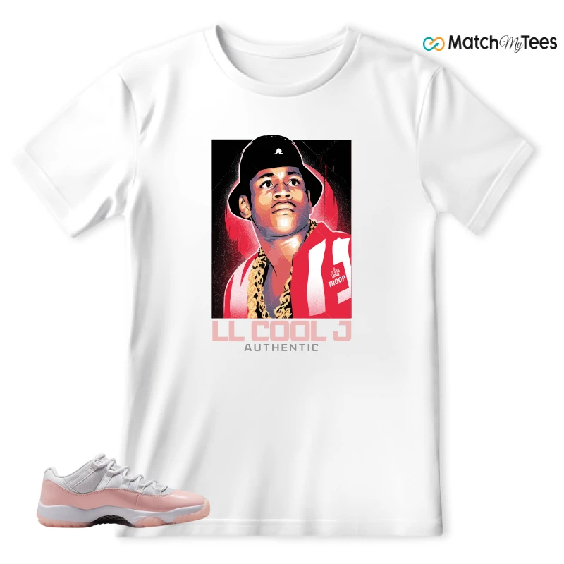 NIKE AIR JORDAN 11 LOW LEGEND PINK WMNS SNEAKER Matching Tees t-shirt