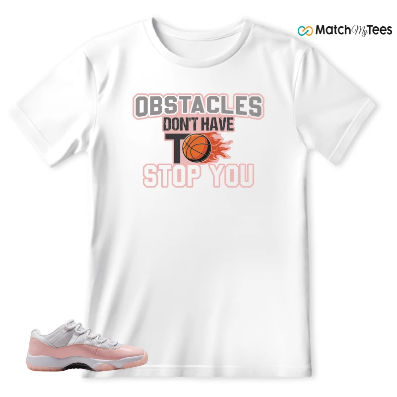 NIKE AIR JORDAN 11 LOW LEGEND PINK WMNS SNEAKER Matching Tees t-shirt