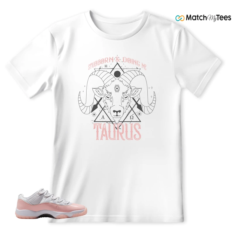 NIKE AIR JORDAN 11 LOW LEGEND PINK WMNS SNEAKER Matching Tees t-shirt