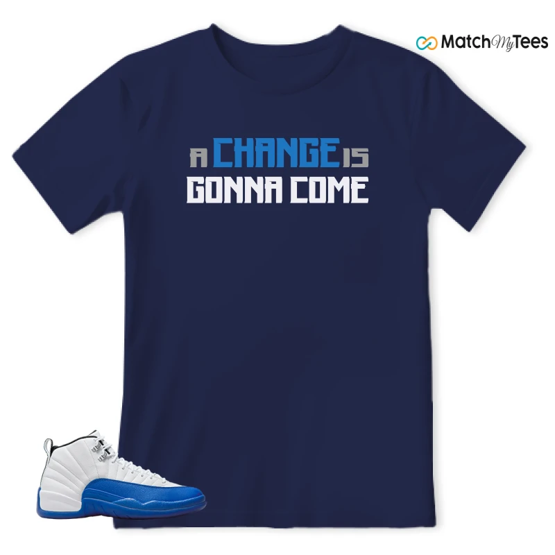 NIKE AIR JORDAN 12 BLUEBERRY SNEAKER Matching Tees t-shirt