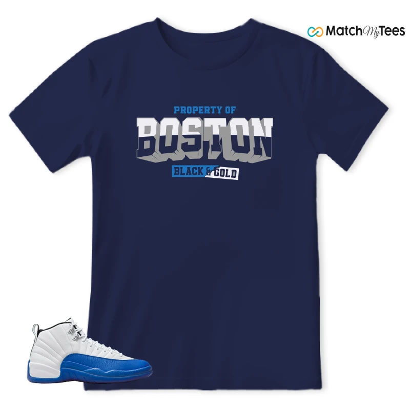 NIKE AIR JORDAN 12 BLUEBERRY SNEAKER Matching Tees t-shirt