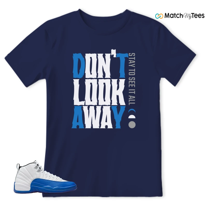 NIKE AIR JORDAN 12 BLUEBERRY SNEAKER Matching Tees t-shirt