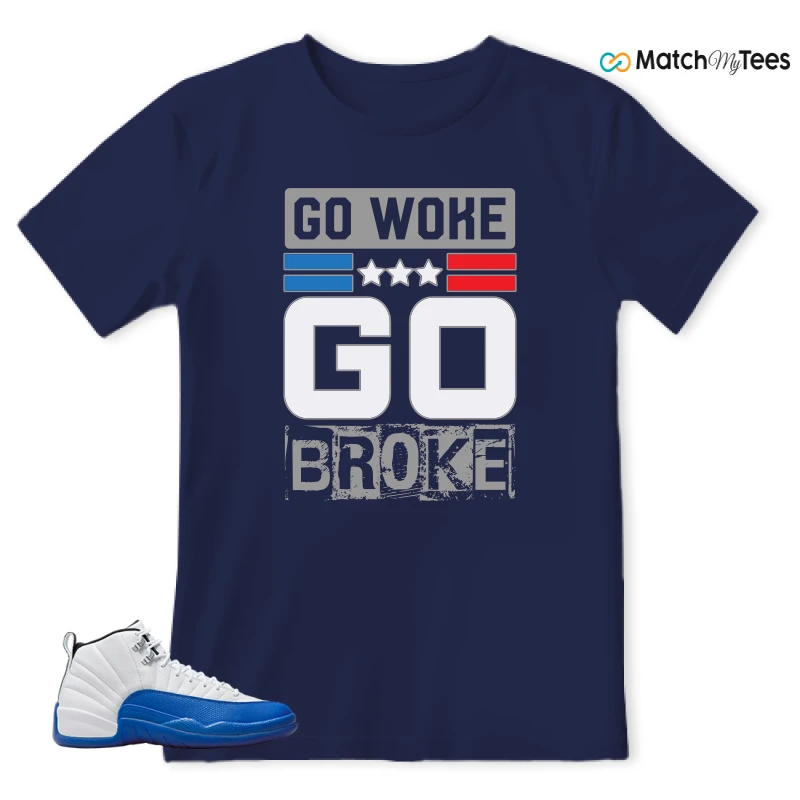 NIKE AIR JORDAN 12 BLUEBERRY SNEAKER Matching Tees t-shirt