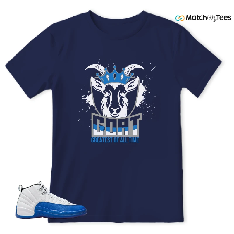 NIKE AIR JORDAN 12 BLUEBERRY SNEAKER Matching Tees t-shirt
