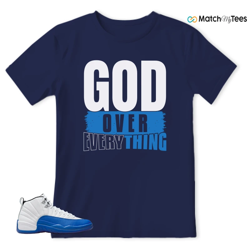 NIKE AIR JORDAN 12 BLUEBERRY SNEAKER Matching Tees t-shirt