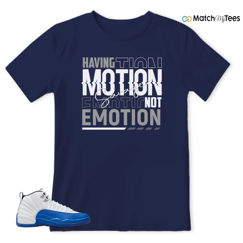 NIKE AIR JORDAN 12 BLUEBERRY SNEAKER Matching Tees t-shirt