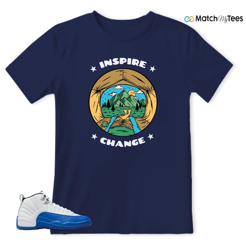 NIKE AIR JORDAN 12 BLUEBERRY SNEAKER Matching Tees t-shirt