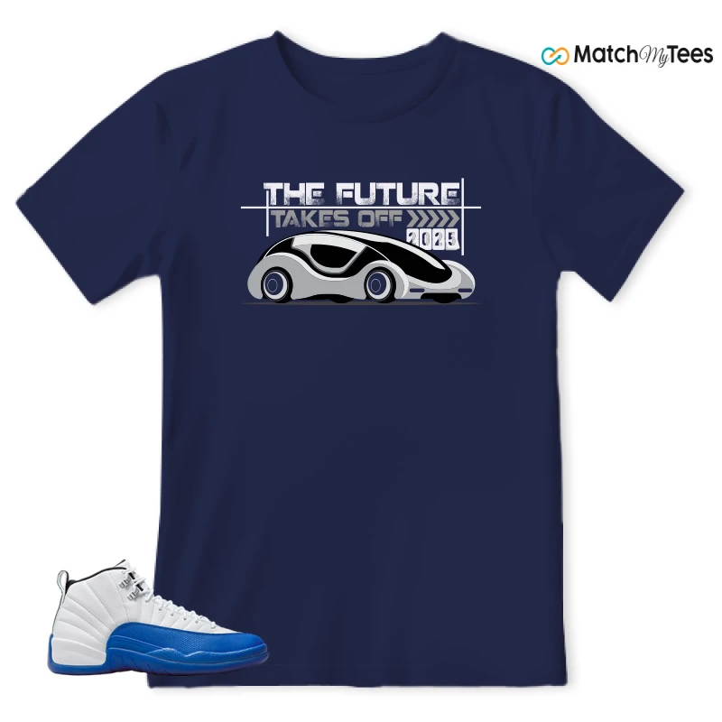NIKE AIR JORDAN 12 BLUEBERRY SNEAKER Matching Tees t-shirt