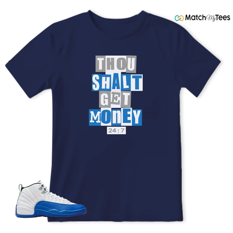 NIKE AIR JORDAN 12 BLUEBERRY SNEAKER Matching Tees t-shirt