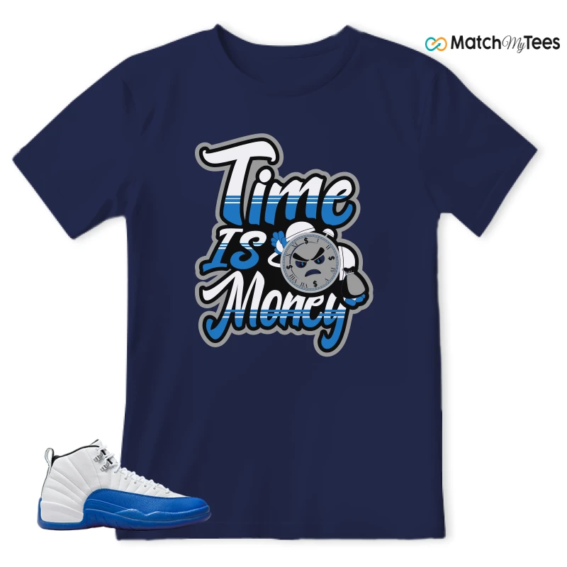 NIKE AIR JORDAN 12 BLUEBERRY SNEAKER Matching Tees t-shirt