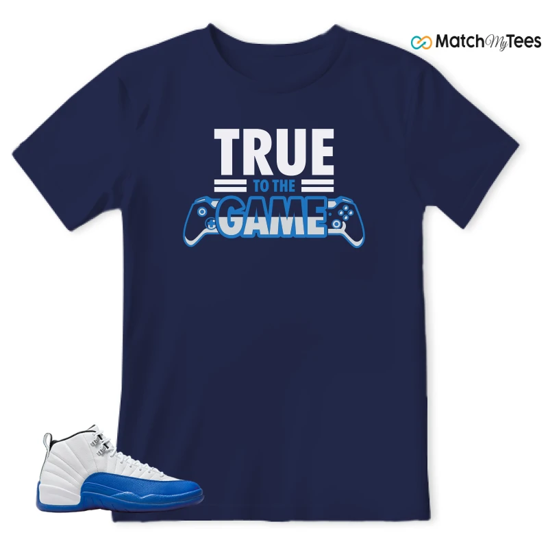 NIKE AIR JORDAN 12 BLUEBERRY SNEAKER Matching Tees t-shirt