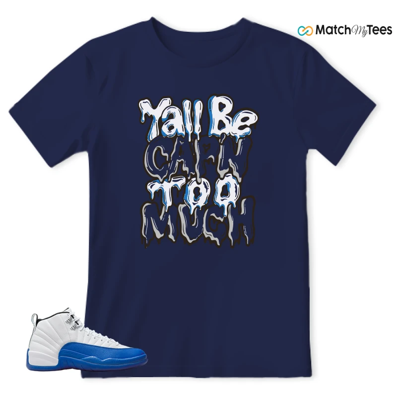 NIKE AIR JORDAN 12 BLUEBERRY SNEAKER Matching Tees t-shirt