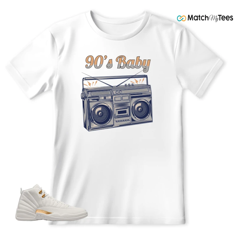 NIKE AIR JORDAN 12 PHANTOM WMNS SNEAKER Matching Tees t-shirt