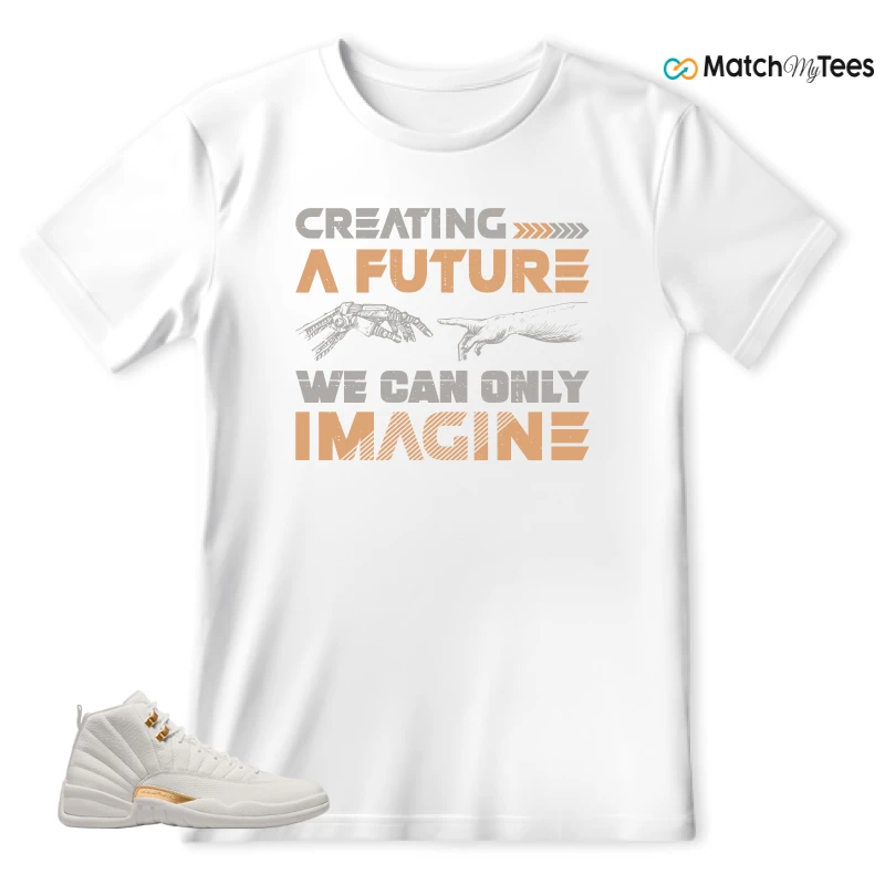 NIKE AIR JORDAN 12 PHANTOM WMNS SNEAKER Matching Tees t-shirt