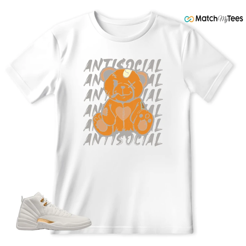 NIKE AIR JORDAN 12 PHANTOM WMNS SNEAKER Matching Tees t-shirt