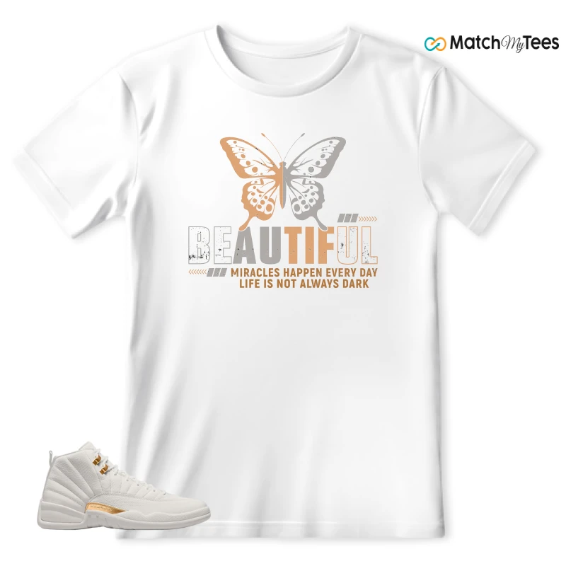 NIKE AIR JORDAN 12 PHANTOM WMNS SNEAKER Matching Tees t-shirt