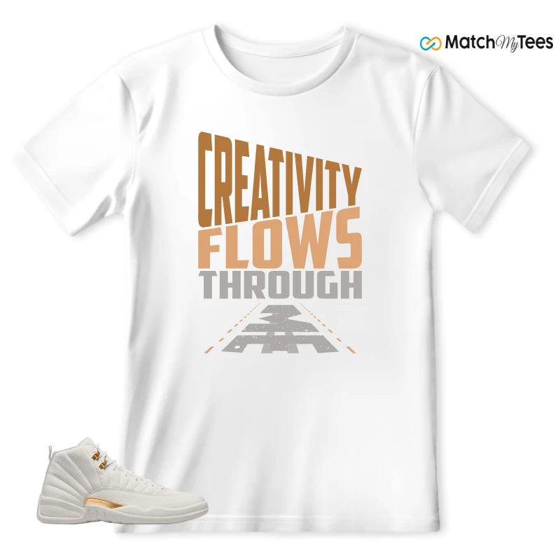 NIKE AIR JORDAN 12 PHANTOM WMNS SNEAKER Matching Tees t-shirt