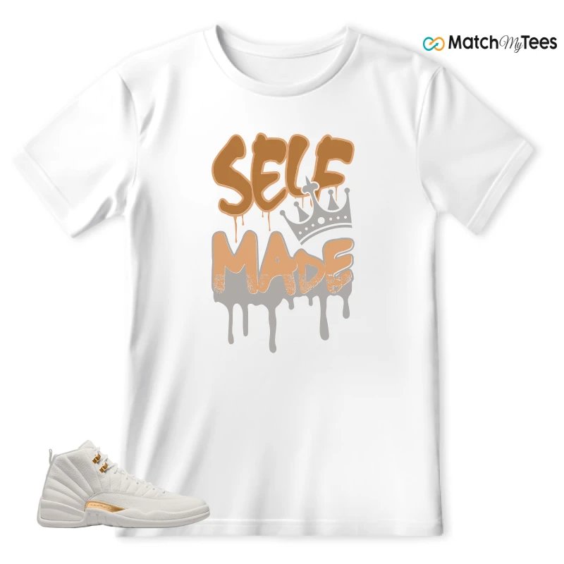 NIKE AIR JORDAN 12 PHANTOM WMNS SNEAKER Matching Tees t-shirt