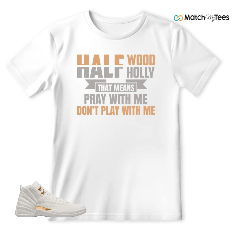 NIKE AIR JORDAN 12 PHANTOM WMNS SNEAKER Matching Tees t-shirt
