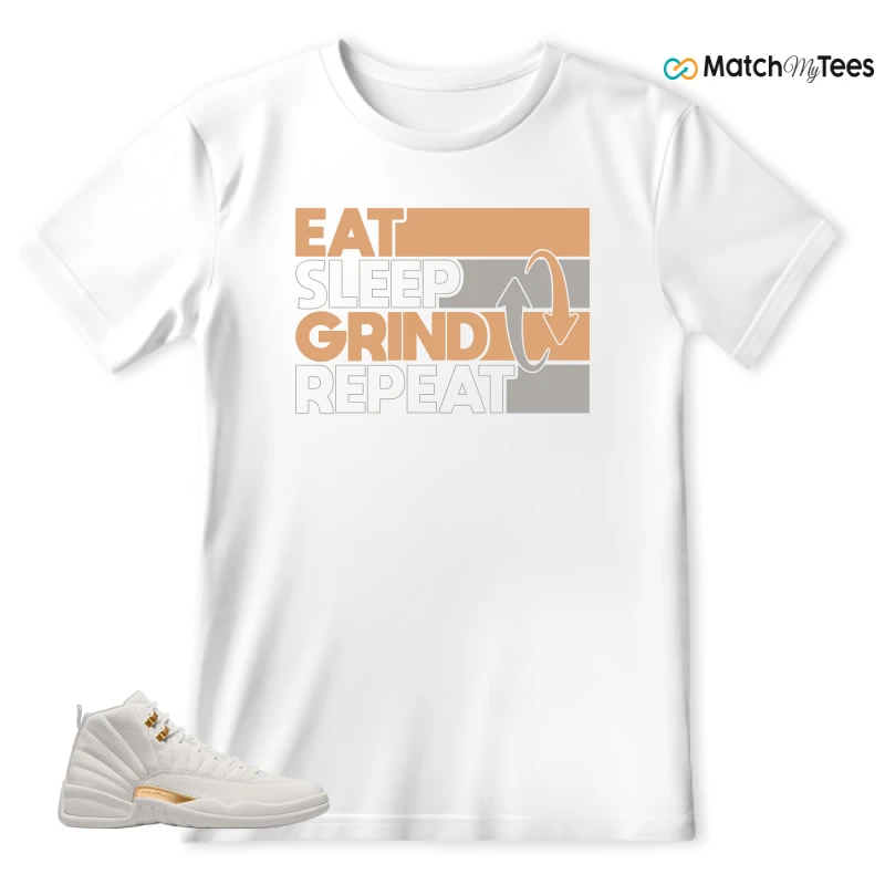 NIKE AIR JORDAN 12 PHANTOM WMNS SNEAKER Matching Tees t-shirt