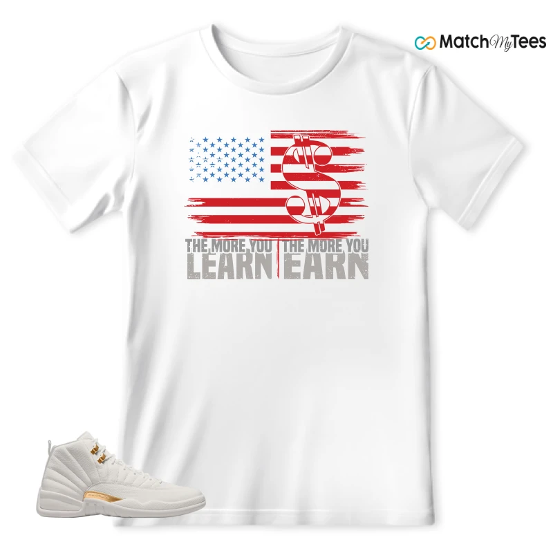 NIKE AIR JORDAN 12 PHANTOM WMNS SNEAKER Matching Tees t-shirt