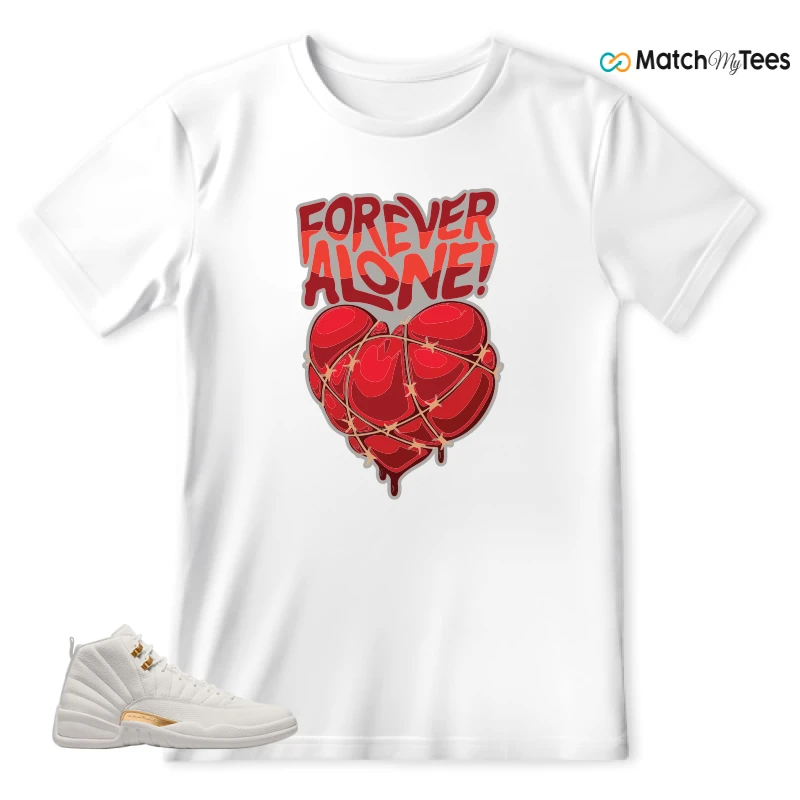 NIKE AIR JORDAN 12 PHANTOM WMNS SNEAKER Matching Tees t-shirt