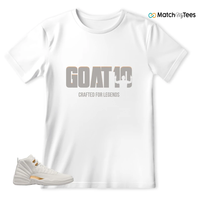 NIKE AIR JORDAN 12 PHANTOM WMNS SNEAKER Matching Tees t-shirt