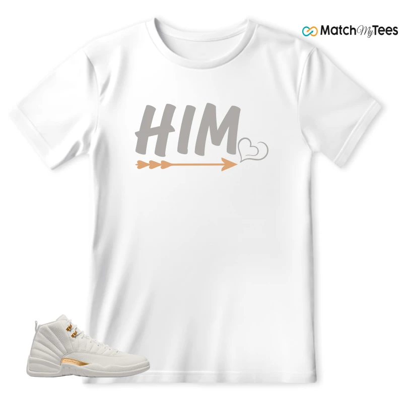 NIKE AIR JORDAN 12 PHANTOM WMNS SNEAKER Matching Tees T-shirt for Men