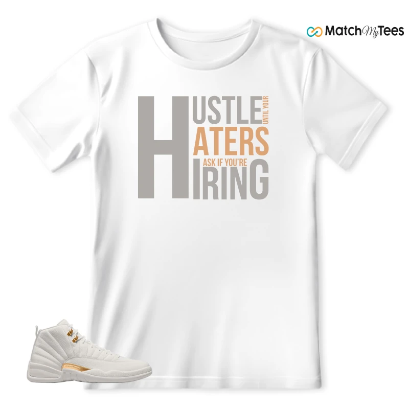 NIKE AIR JORDAN 12 PHANTOM WMNS SNEAKER Matching Tees t-shirt