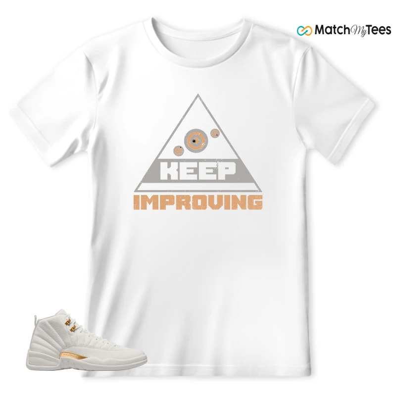 NIKE AIR JORDAN 12 PHANTOM WMNS SNEAKER Matching Tees t-shirt