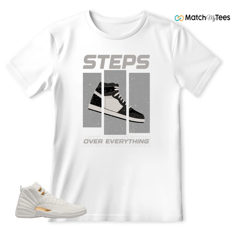 NIKE AIR JORDAN 12 PHANTOM WMNS SNEAKER Matching Tees t-shirt