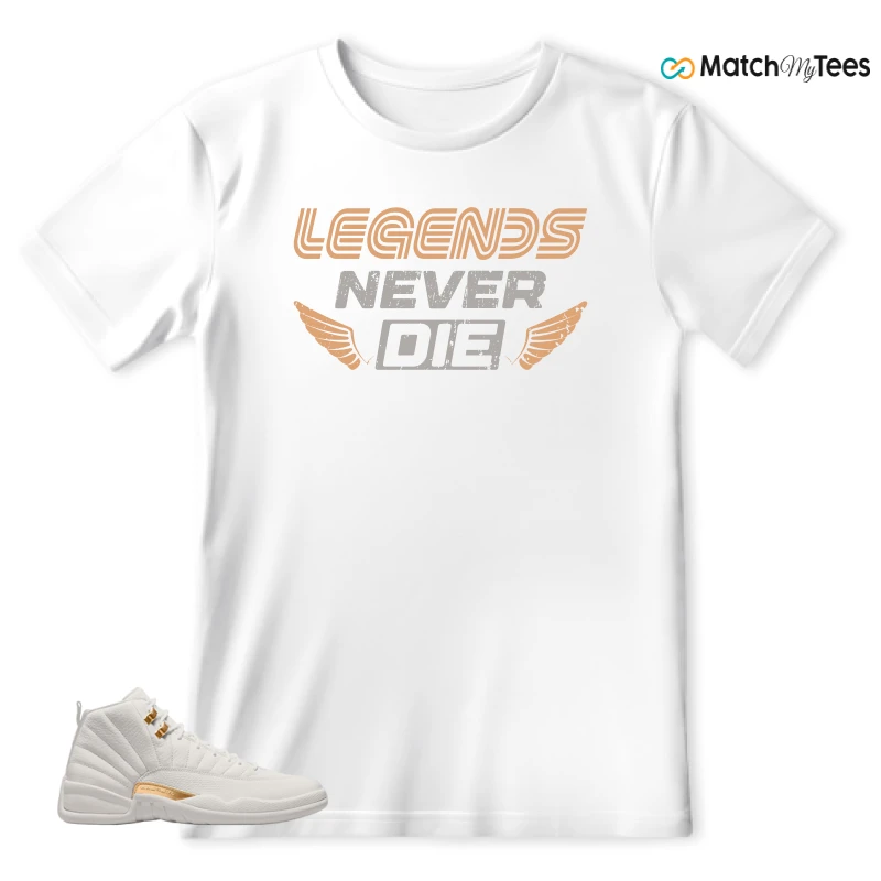 NIKE AIR JORDAN 12 PHANTOM WMNS SNEAKER Matching Tees t-shirt