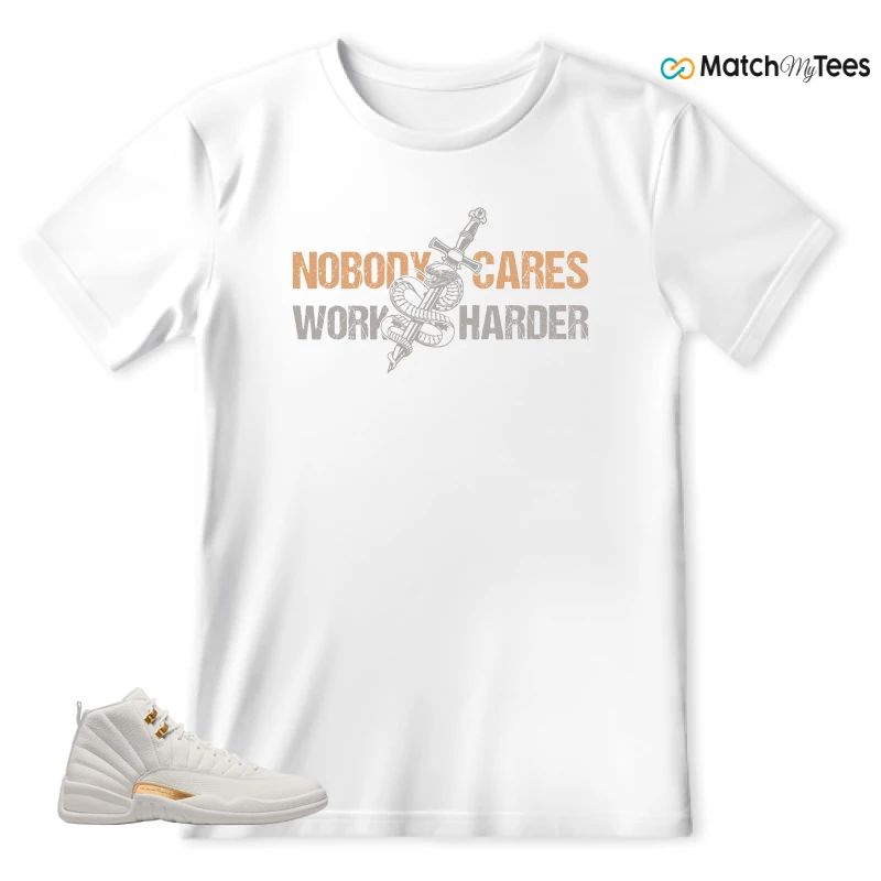 NIKE AIR JORDAN 12 PHANTOM WMNS SNEAKER Matching Tees t-shirt