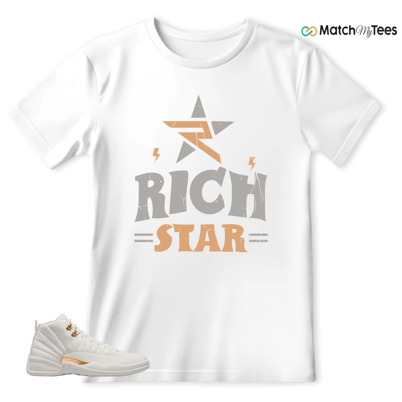 NIKE AIR JORDAN 12 PHANTOM WMNS SNEAKER Matching Tees t-shirt
