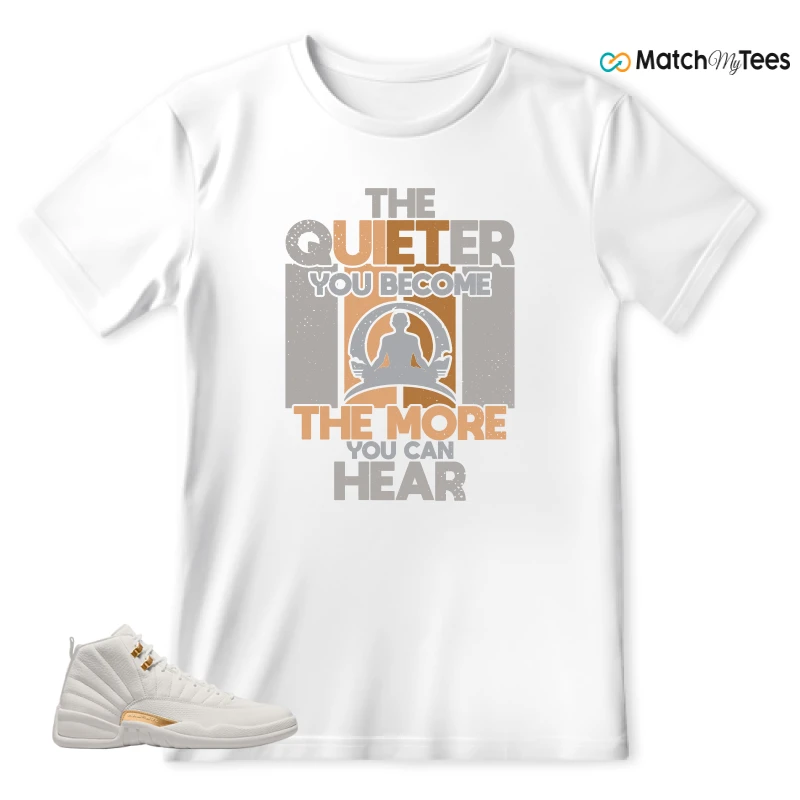 NIKE AIR JORDAN 12 PHANTOM WMNS SNEAKER Matching Tees t-shirt