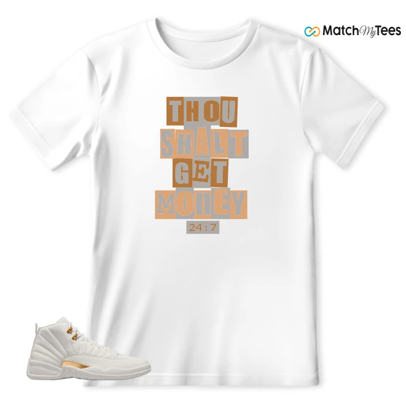NIKE AIR JORDAN 12 PHANTOM WMNS SNEAKER Matching Tees t-shirt