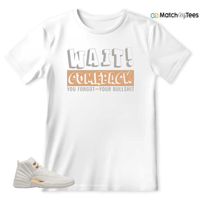 NIKE AIR JORDAN 12 PHANTOM WMNS SNEAKER Matching Tees t-shirt