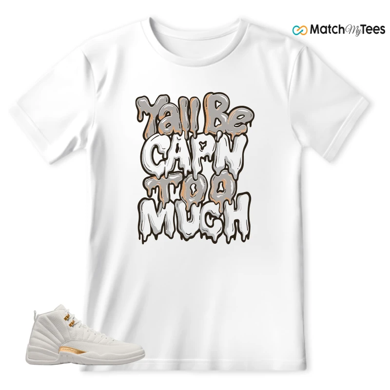 NIKE AIR JORDAN 12 PHANTOM WMNS SNEAKER Matching Tees t-shirt