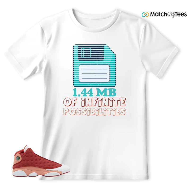 NIKE AIR JORDAN 13 DUNE RED SNEAKER Matching Tees t-shirt