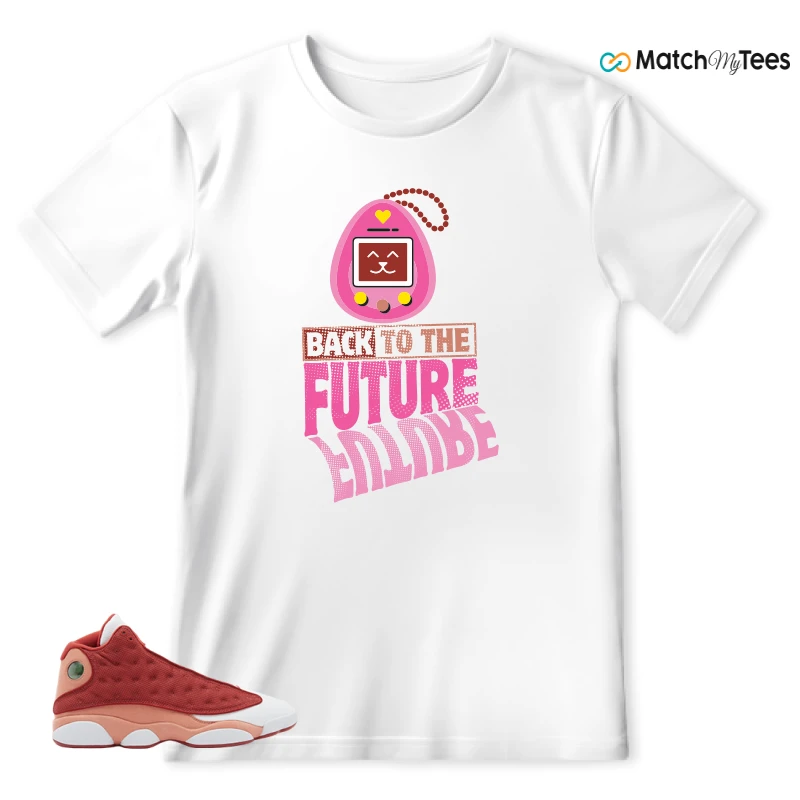 NIKE AIR JORDAN 13 DUNE RED SNEAKER Matching Tees t-shirt