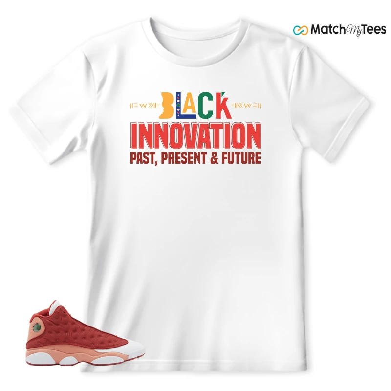 NIKE AIR JORDAN 13 DUNE RED SNEAKER Matching Tees t-shirt