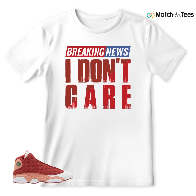NIKE AIR JORDAN 13 DUNE RED SNEAKER Matching Tees t-shirt